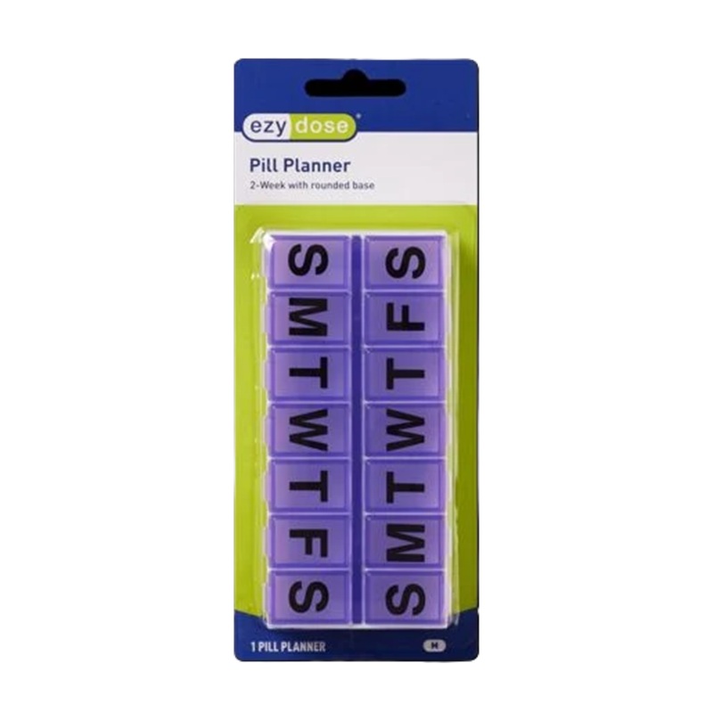 Ezydose Pill Planner 2 Week Contour