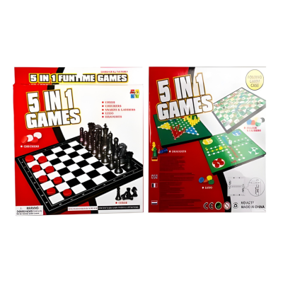 Toy 5 in 1 Game Compendium