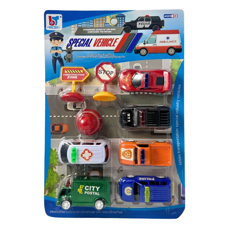 Toy Vehicles Special Fire/911/Highway/Police etc