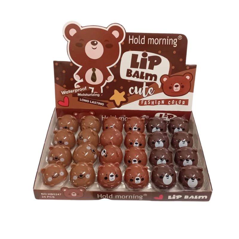 Lip Balm Bear Moisturizing Long Lasting Deal 24's