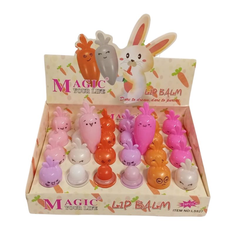 Lip Balm Carrots Shape Deal 24's