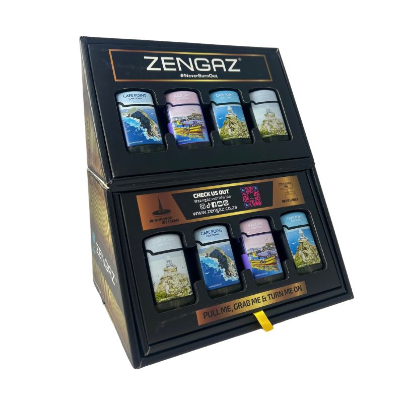 Zengas Lighters Mega Jet ZL Mother City 16pc