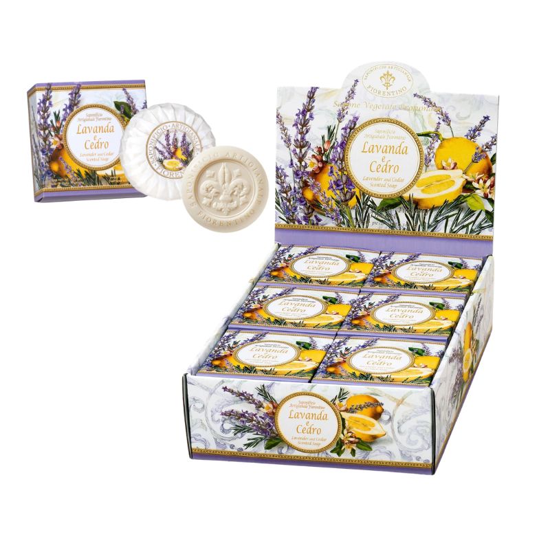 Saponificio Soap Lavender & Cedar 12x100g